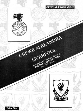 Match programme
